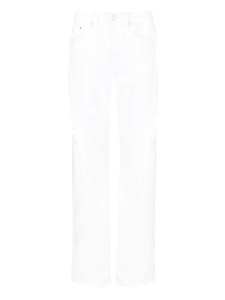  Paris Georgia Fray Jeans - White 