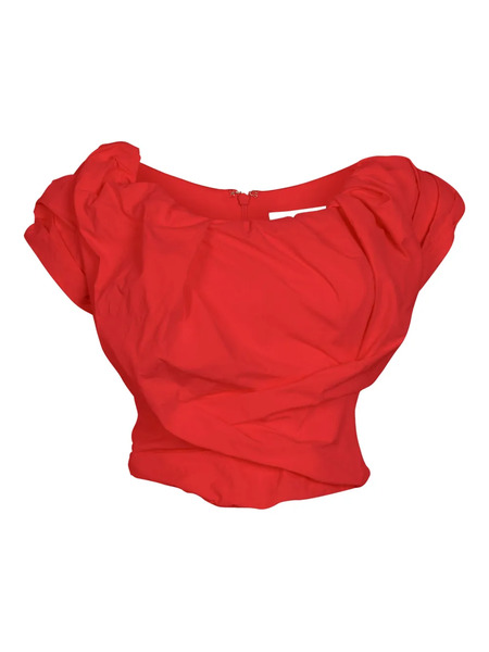  Paris Georgia Rio Ruched Top - Red 