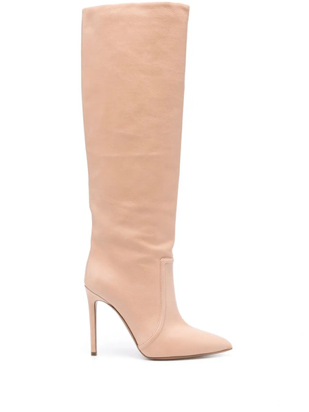  Paris Texas Leather Knee-high Boots - Pink 