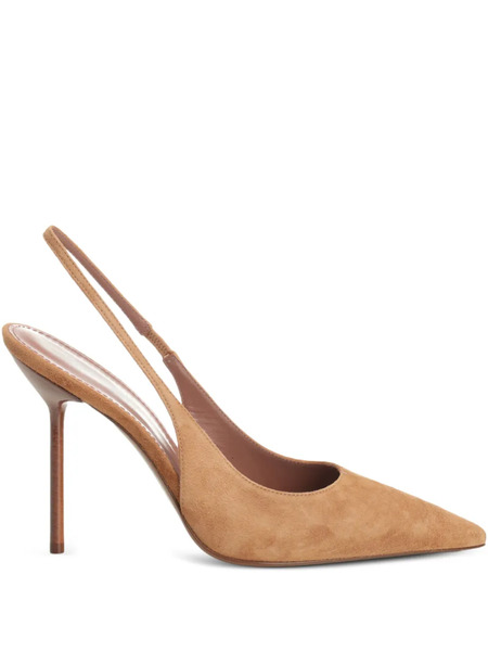  Paris Texas Lidia Slingback Pointed-toe Pumps - Neutrals 