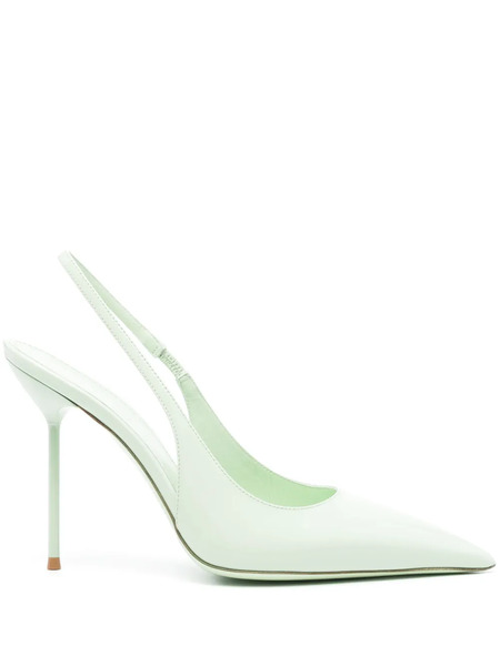  Paris Texas Lidia Slingback Pumps - Green 