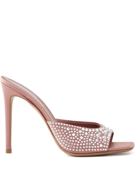  Paris Texas 105mm Holly Crystal-embellished Sandals - Pink 