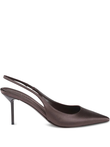  Paris Texas 70mm Slingback Heeled Pumps - Brown 