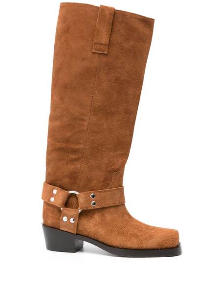  Paris Texas Roxy 50mm Suede Boots - Brown 