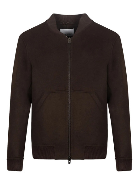  Park Place Zip-up Jacket - Brown 