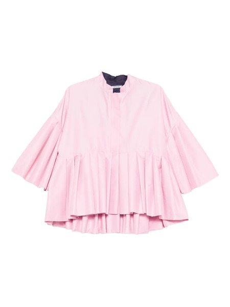  Parlor Flounce-hem Jacket - Pink 