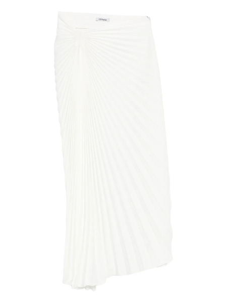  Parlor Pleated Midi Skirt - White 