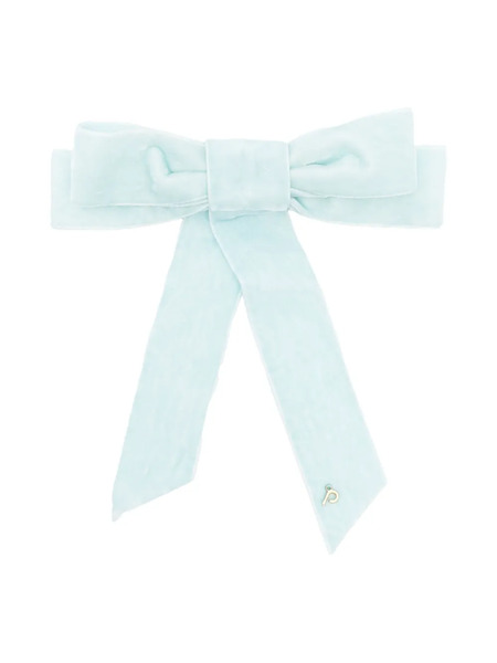  Parlor Velvet Hair Clip - Blue 