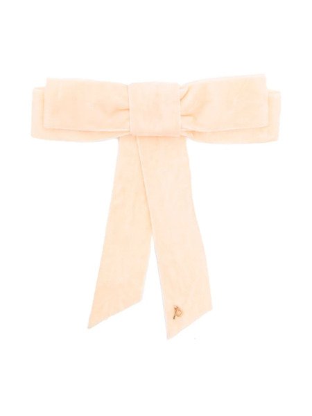  Parlor Velvet Hair Clip - Orange 