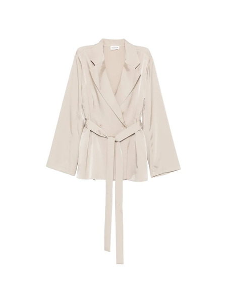  P.a.r.o.s.h. Belted Jacket - Neutrals 