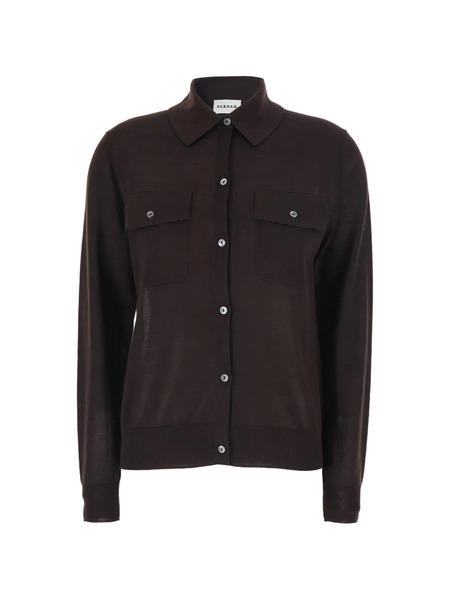  P.a.r.o.s.h. Chest-pockets Cardigan - Brown 
