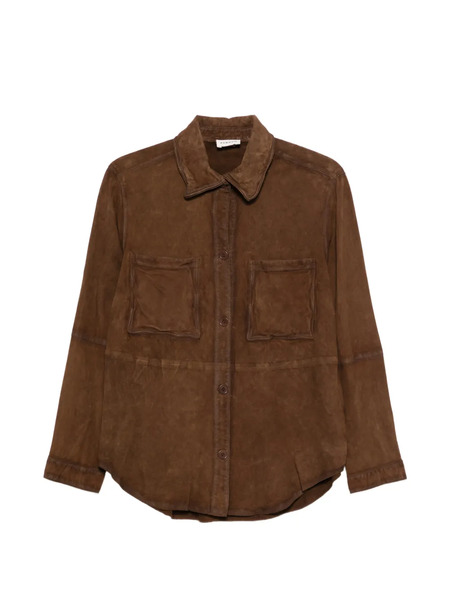  P.a.r.o.s.h. Chest-pockets Shirt - Brown 