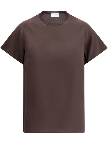 P.a.r.o.s.h. Crew Neck T-shirt - Brown 