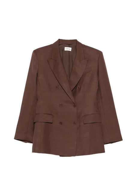  P.a.r.o.s.h. Double-breasted Blazer - Brown 