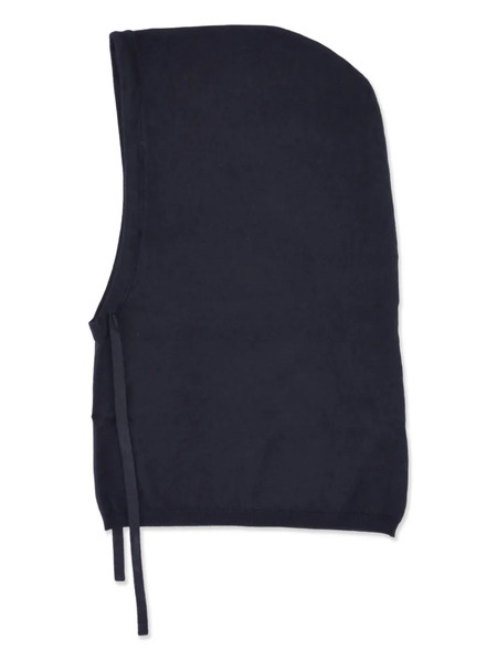  P.a.r.o.s.h. Drawstring-hood Scarf - Black 