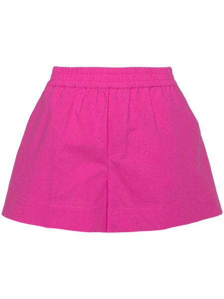  P.a.r.o.s.h. Elasticated-waist Cotton Shorts - Pink 