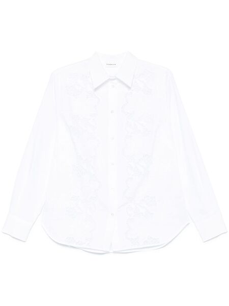  P.a.r.o.s.h. Embroidered Shirt - White 