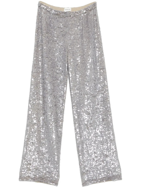 P.a.r.o.s.h. Gong Straight-leg Trousers - Neutrals 