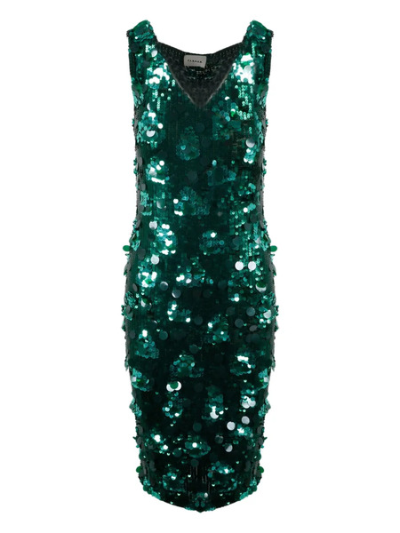  P.a.r.o.s.h. Guilty Dress - Green 