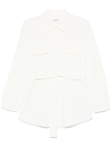 P.a.r.o.s.h. Knitted Shirt - White 
