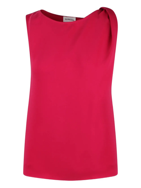  P.a.r.o.s.h. Knot-detailing Top - Red 