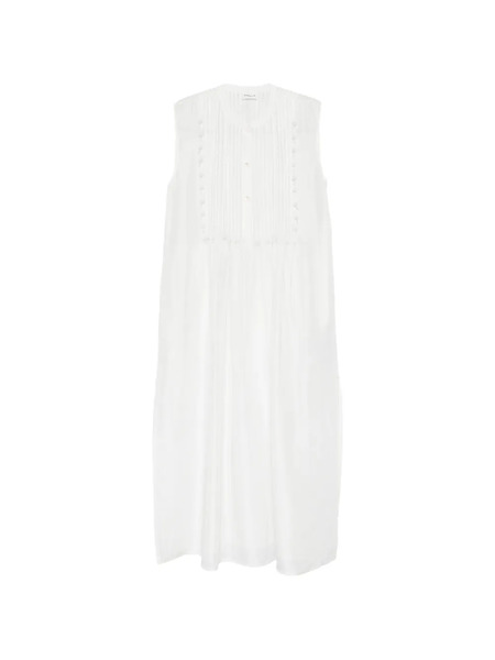 P.a.r.o.s.h. Long Maxi Dress - White 