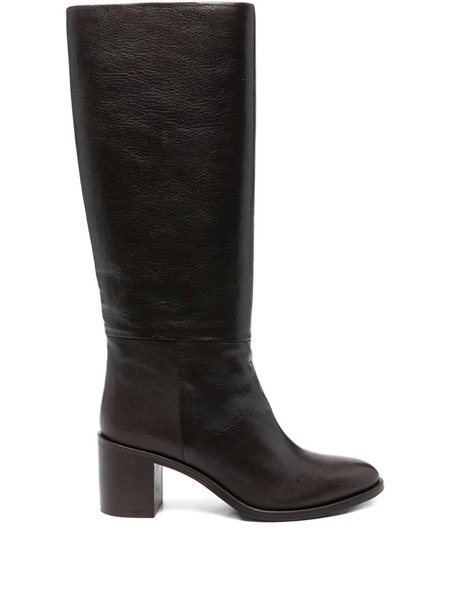  P.a.r.o.s.h. 70mm Leather Knee-high Boots - Brown 