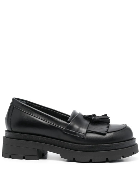  P.a.r.o.s.h. 45mm Tassel-detail Leather Loafers - Black 