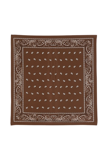  P.a.r.o.s.h. Paisley-print Scarf - Brown 