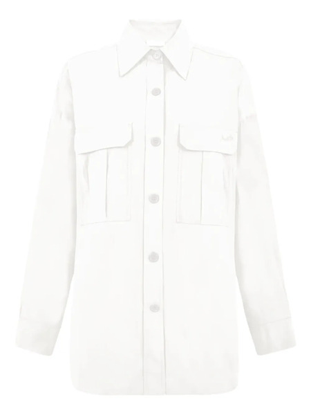  P.a.r.o.s.h. Patch-pocket Shirt - White 