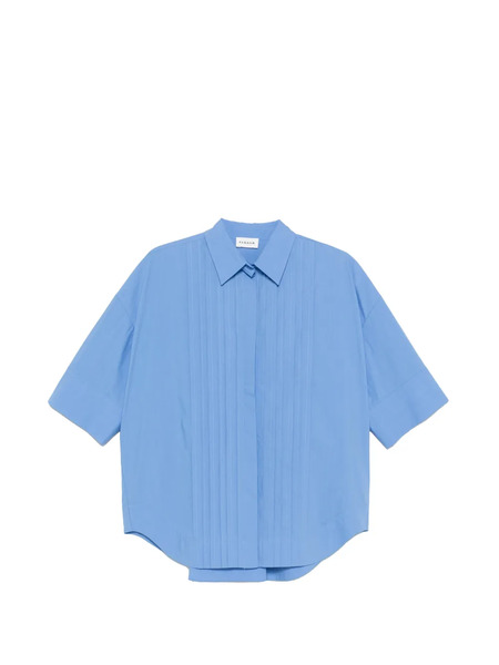  P.a.r.o.s.h. Pleated Shirt - Blue 