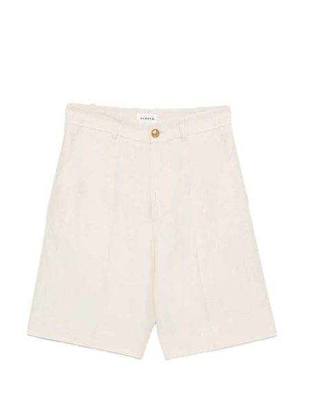  P.a.r.o.s.h. Pleated Tailored Shorts - Neutrals 