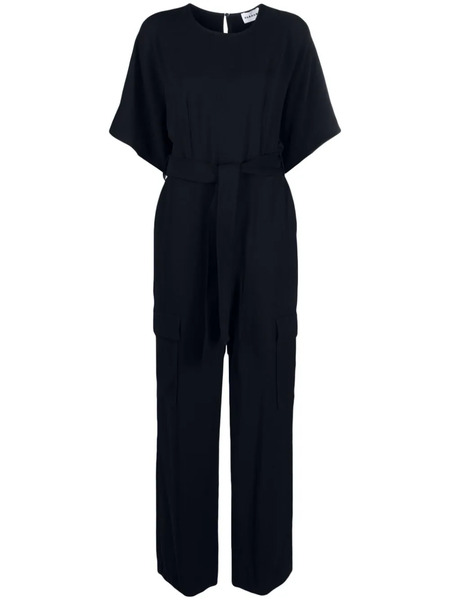  P.a.r.o.s.h. Poker Short-sleeve Jumpsuit - Blue 