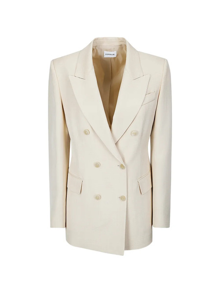  P.a.r.o.s.h. Rania Double-breasted Jacket - Neutrals 