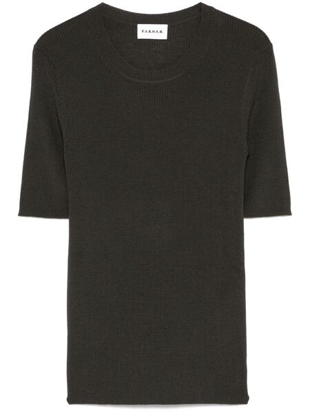  P.a.r.o.s.h. Ribbed T-shirt - Green 