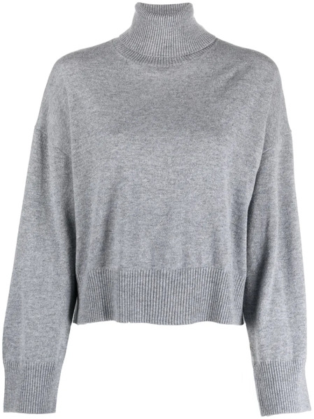  P.a.r.o.s.h. Roll-neck Cashmere Sweater - Grey 