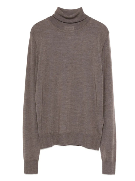  P.a.r.o.s.h. Roll-neck Sweater - Brown 