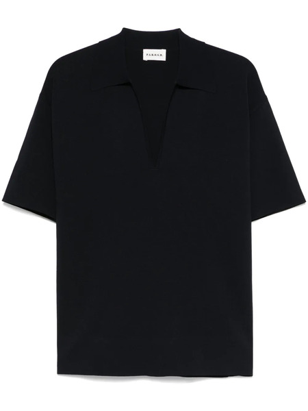  P.a.r.o.s.h. Roma Polo Top - Blue 