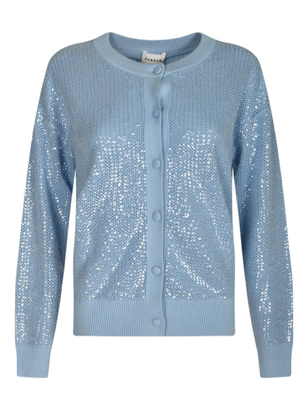  P.a.r.o.s.h. Sequin-embellished Cardigan - Blue 