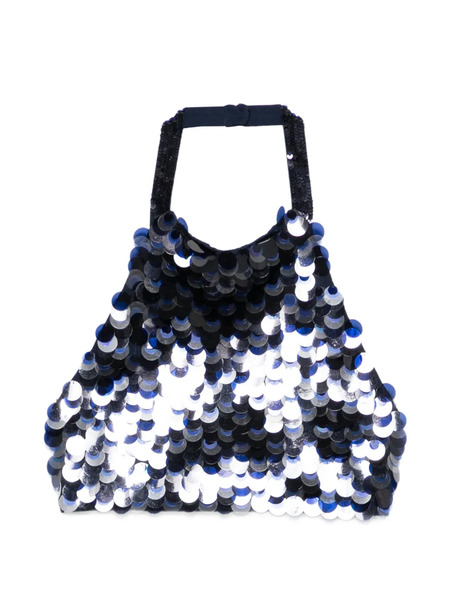  P.a.r.o.s.h. Sequin-embellished Top - Blue 