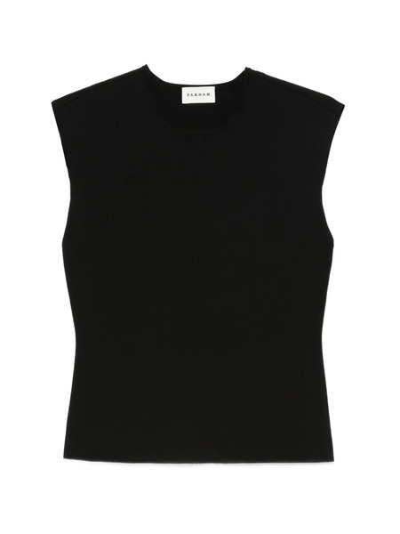  P.a.r.o.s.h. Sleeveless Top - Black 