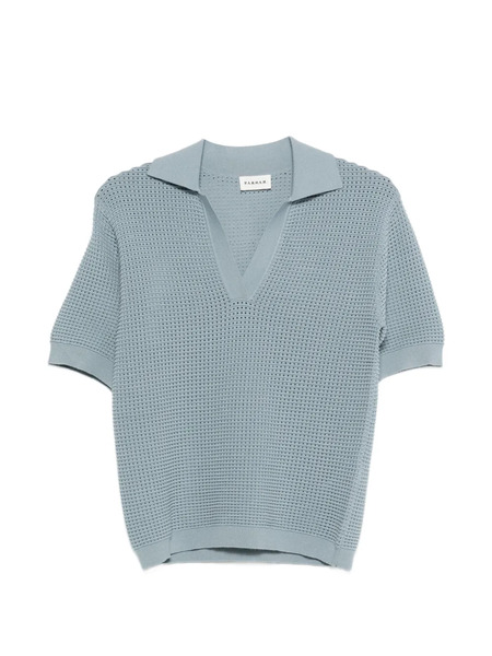  P.a.r.o.s.h. V-neck Short-sleeve T-shirt - Blue 