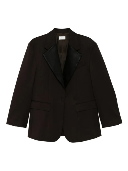  P.a.r.o.s.h. Wide-lapel Blazer - Brown 