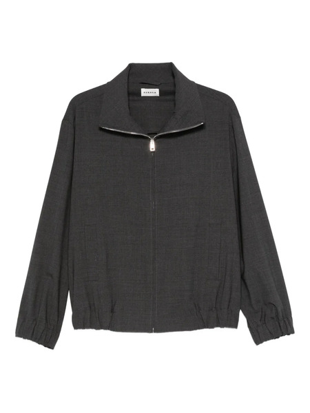  P.a.r.o.s.h. Wool Bomber Jacket - Grey 