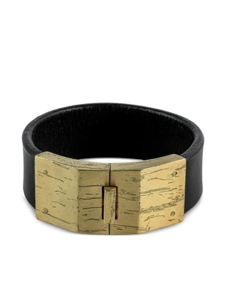  Parts Of Four Box Lock Bracelet - Gold 