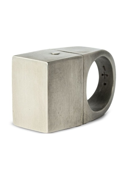  Parts Of Four Geo Sterling-silver Ring 