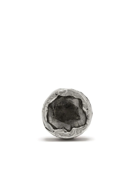 Parts Of Four Single Stud Earring - Silver 
