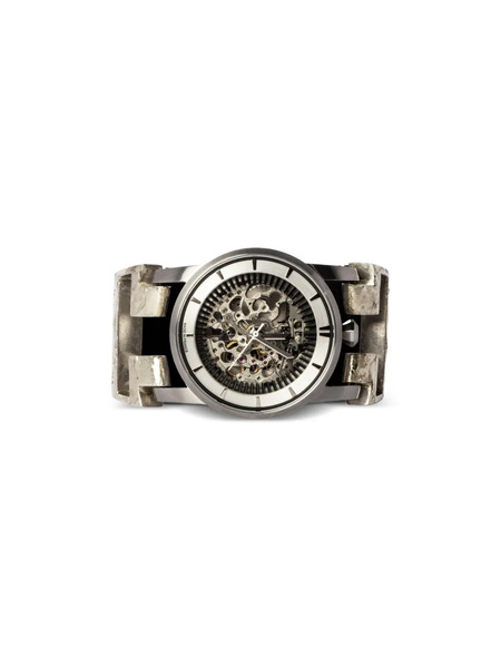  Parts Of Four Skeleton Studded 42mm - Silver 