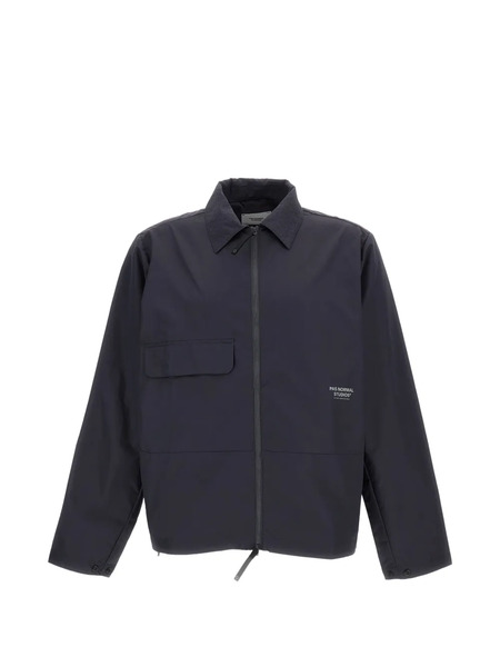  Pas Normal Studios Flap Pocket Drawstring Jacket - Grey 