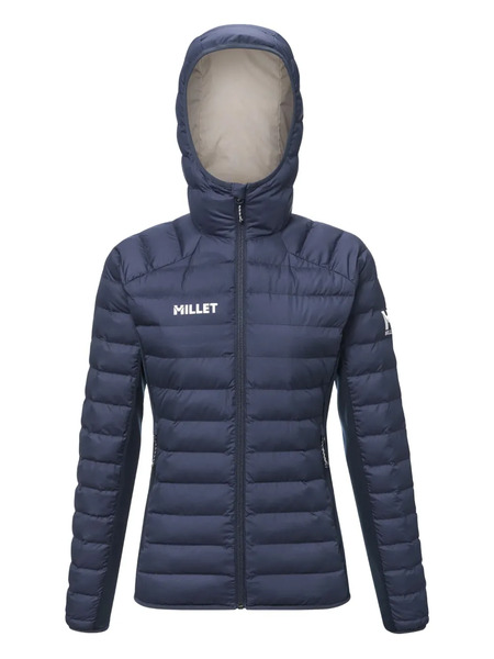  Pascal Millet Zip-up Hooded Puffer Jacket - Blue 